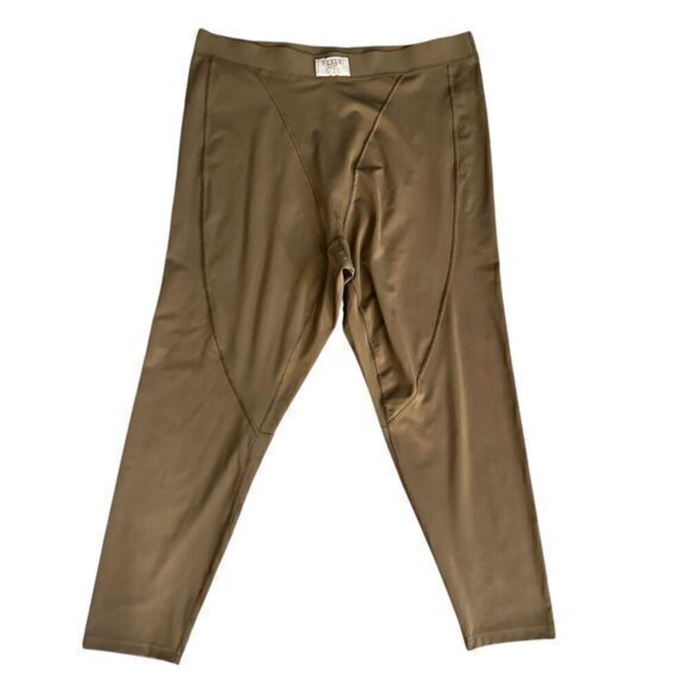 Jenni Style Not Size Tobacco Tan‎ Stretchy Spandex Blend Leggings Plus Size 3X